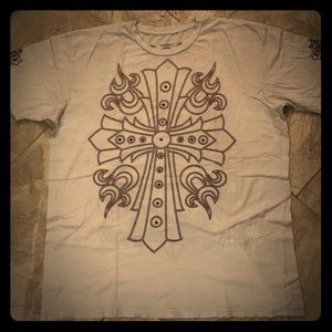 Affliction Live Fast Distressed T-Shirt